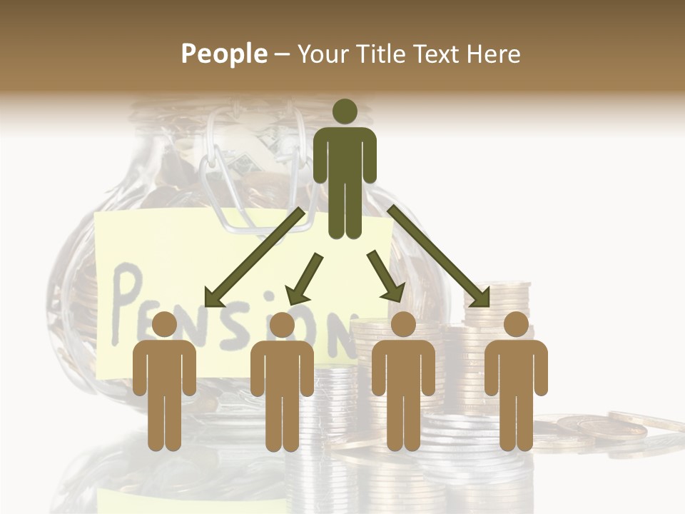 Fee Jar Objects PowerPoint Template