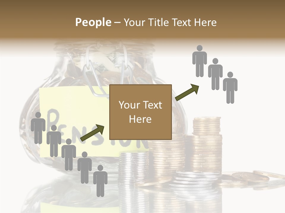 Fee Jar Objects PowerPoint Template