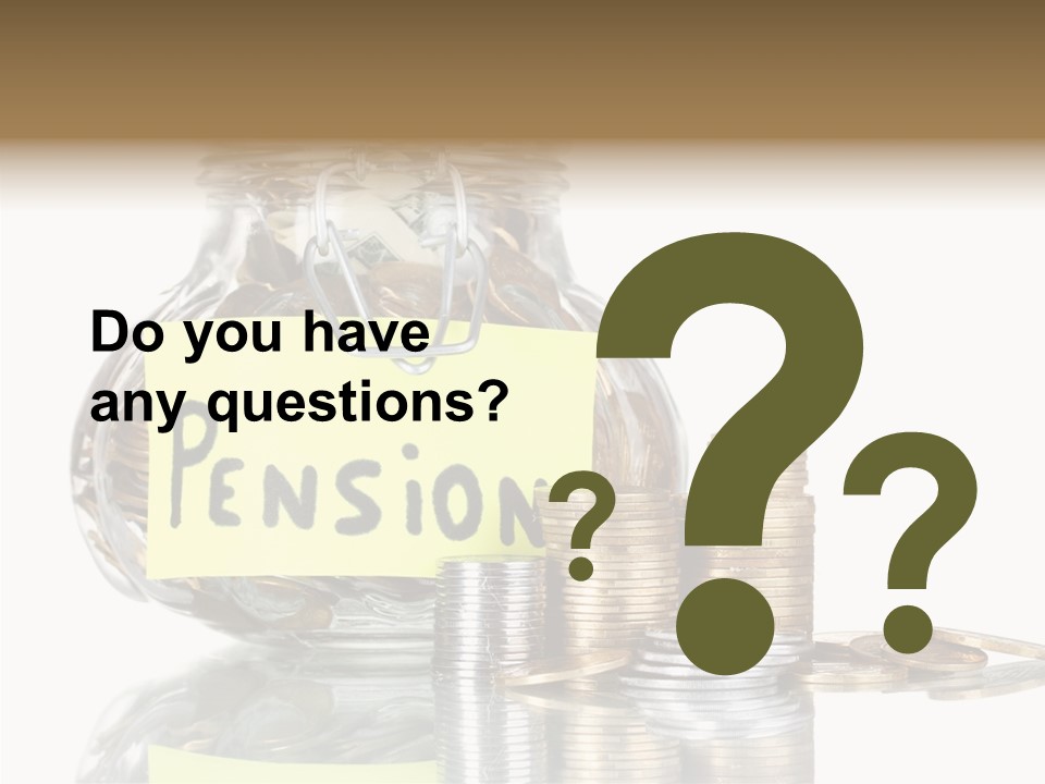 Fee Jar Objects PowerPoint Template