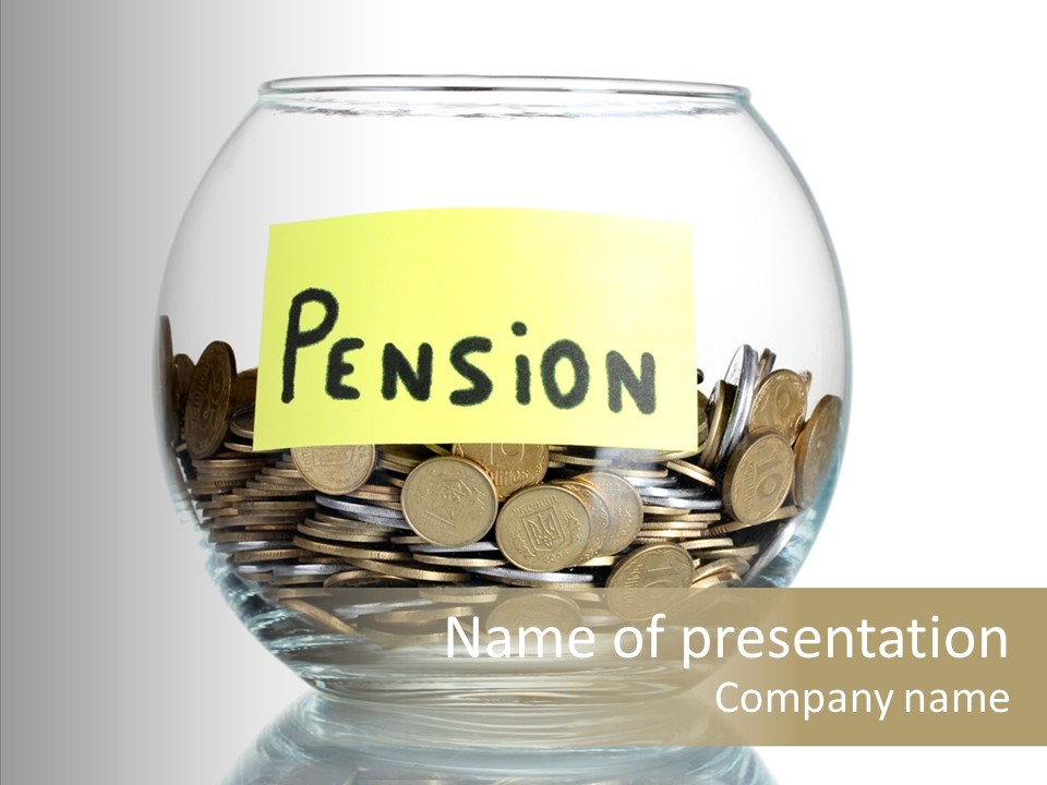 Generosity Wage Finance PowerPoint Template