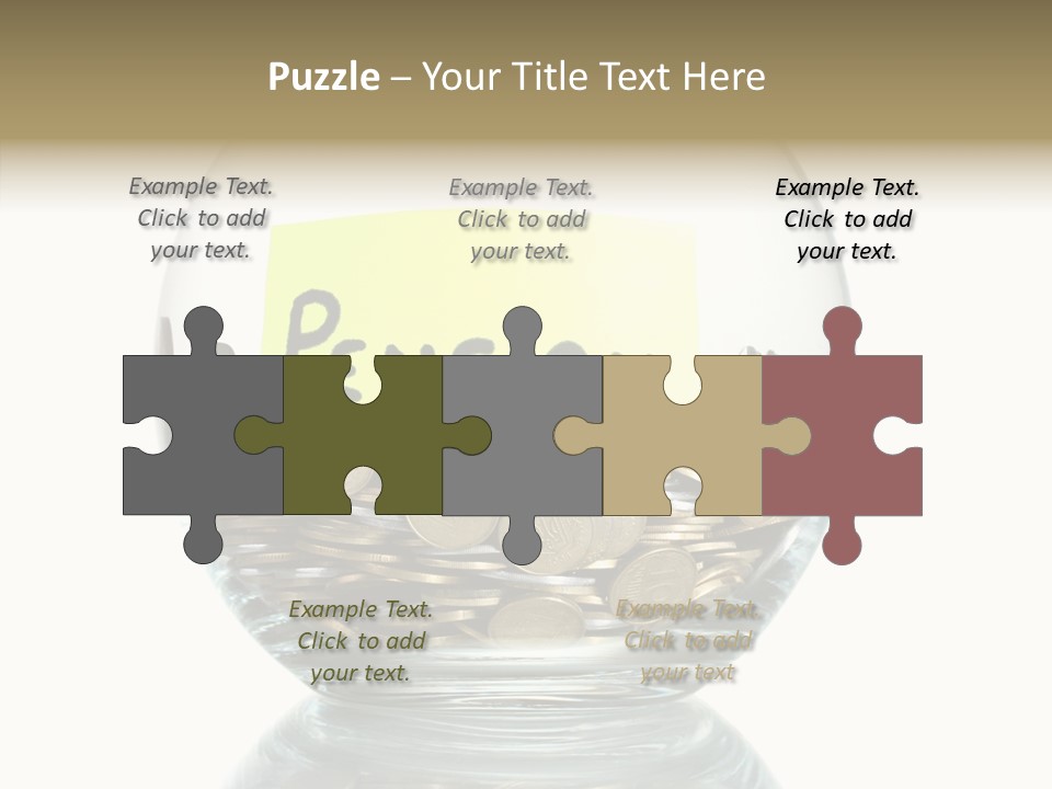 Generosity Wage Finance PowerPoint Template