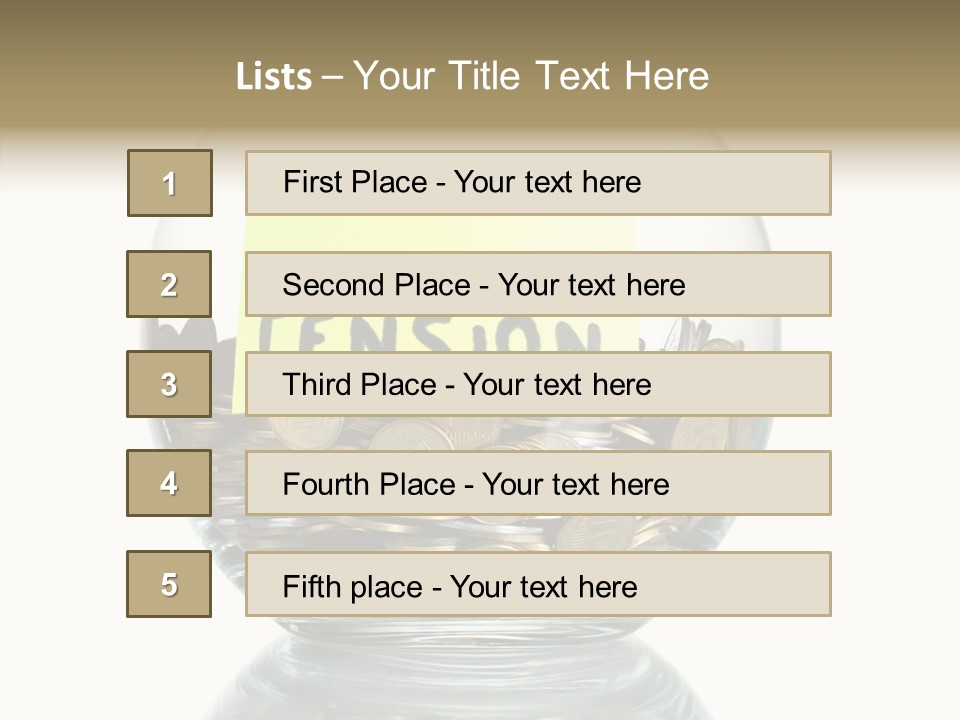 Generosity Wage Finance PowerPoint Template