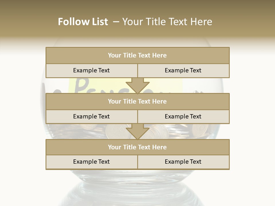 Generosity Wage Finance PowerPoint Template