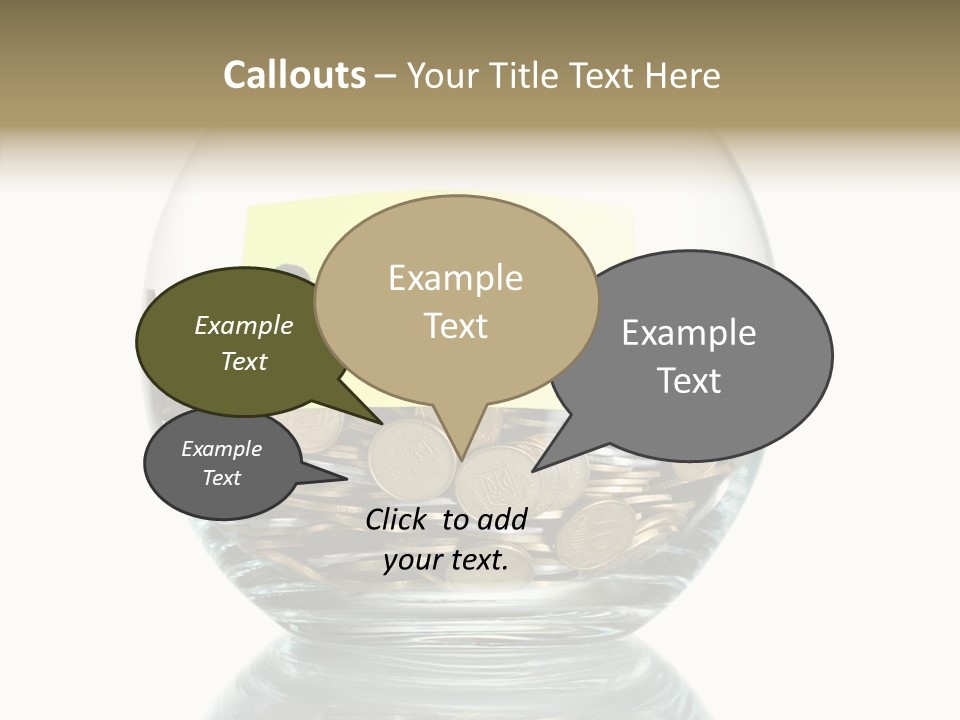 Generosity Wage Finance PowerPoint Template