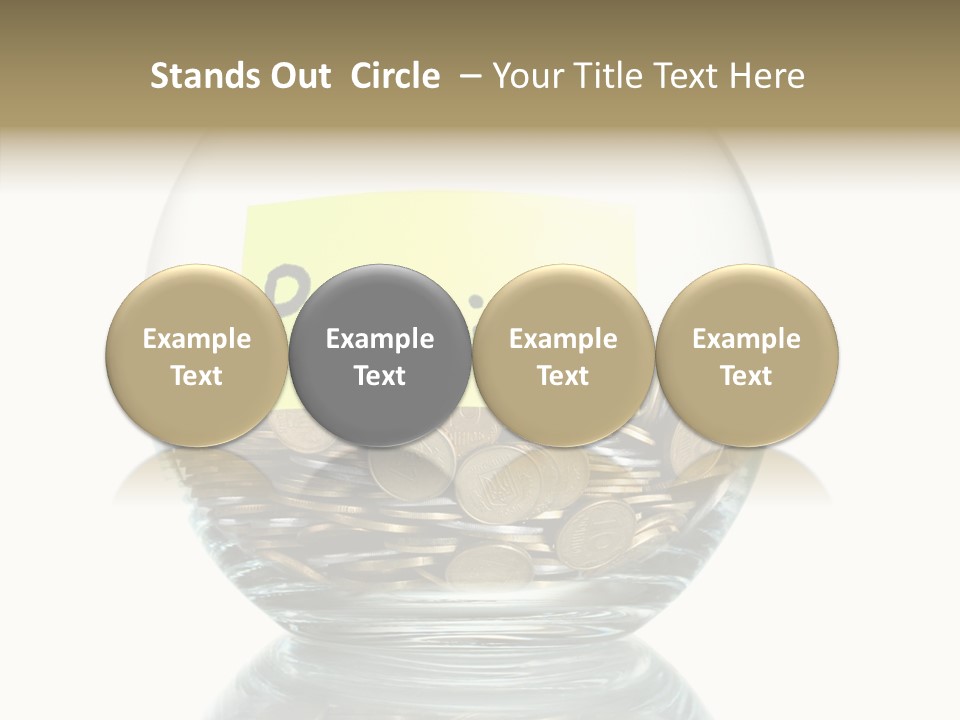 Generosity Wage Finance PowerPoint Template