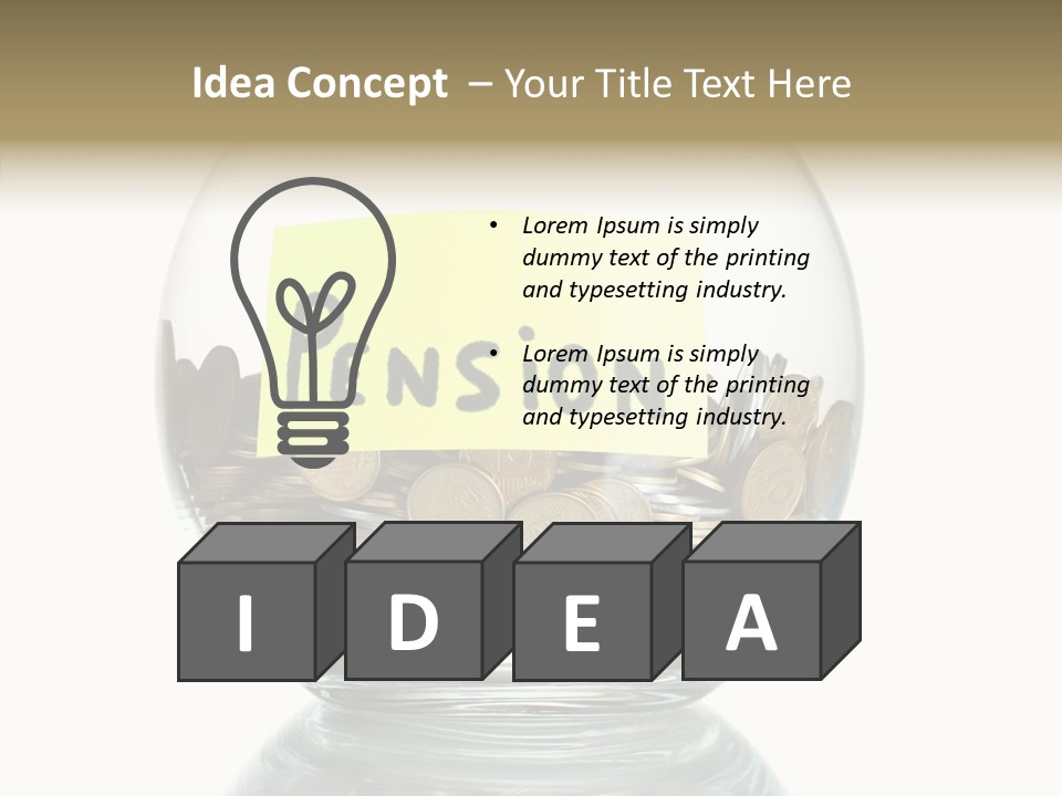 Generosity Wage Finance PowerPoint Template