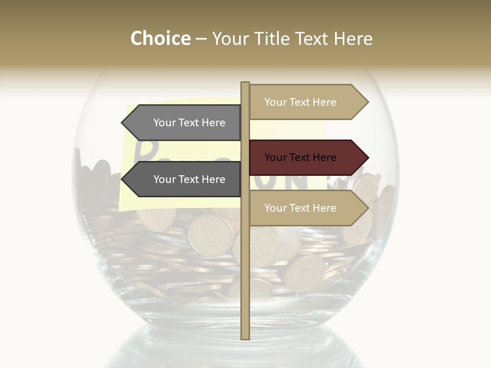 Generosity Wage Finance PowerPoint Template