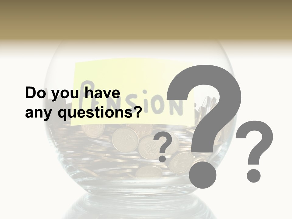 Generosity Wage Finance PowerPoint Template