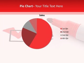 Tick Participation Closeup PowerPoint Template