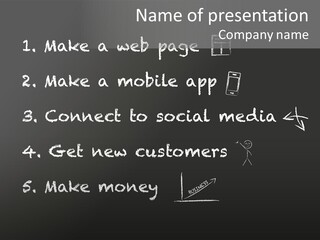 Solution Mobile Marketing PowerPoint Template