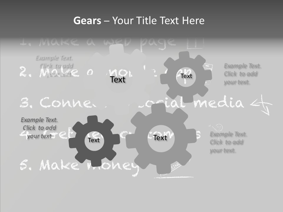 Solution Mobile Marketing PowerPoint Template