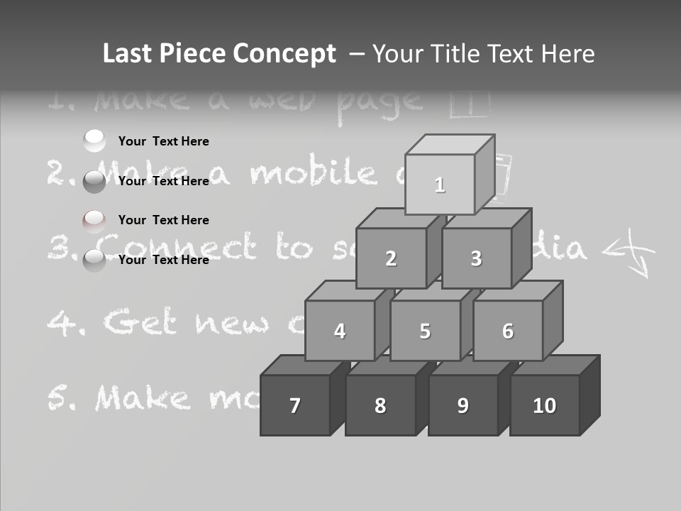 Solution Mobile Marketing PowerPoint Template