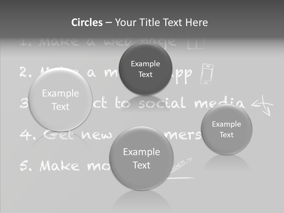 Solution Mobile Marketing PowerPoint Template