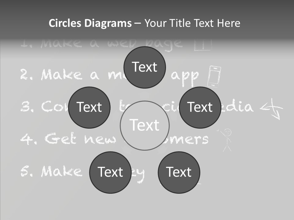 Solution Mobile Marketing PowerPoint Template