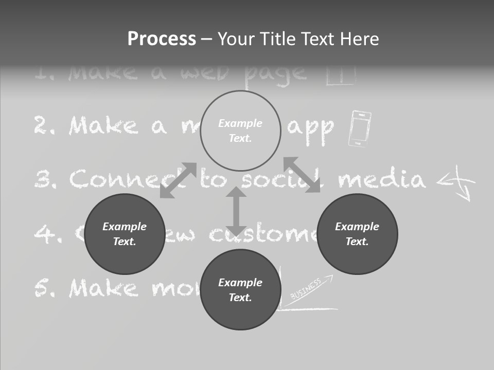 Solution Mobile Marketing PowerPoint Template