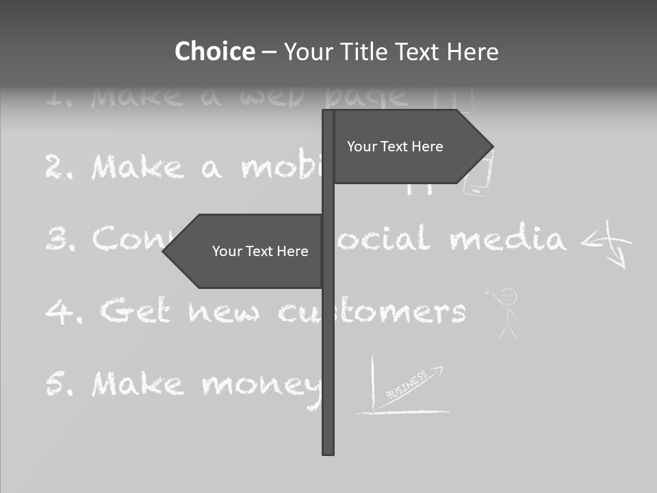 Solution Mobile Marketing PowerPoint Template