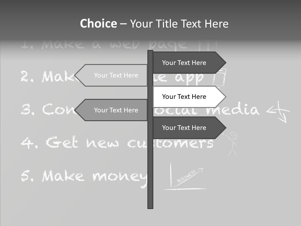 Solution Mobile Marketing PowerPoint Template