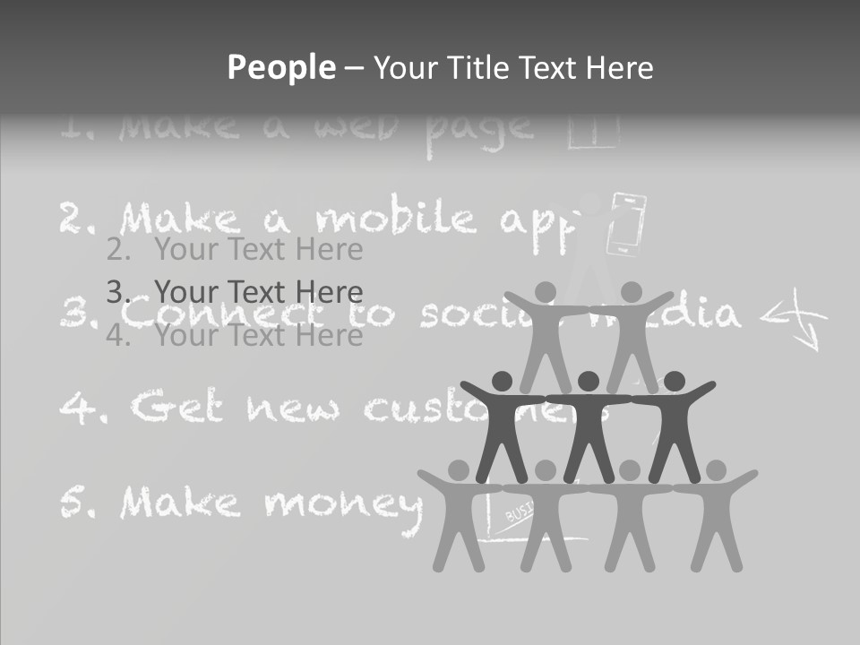 Solution Mobile Marketing PowerPoint Template