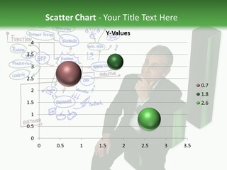 Market Marketing Pie Graph PowerPoint Template