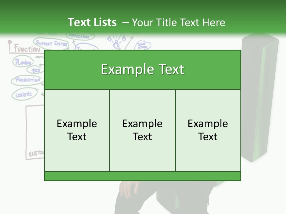 Market Marketing Pie Graph PowerPoint Template