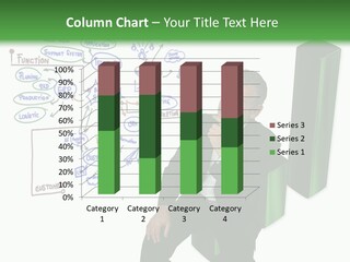 Market Marketing Pie Graph PowerPoint Template