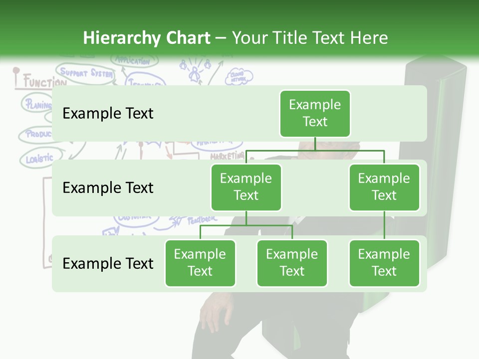 Market Marketing Pie Graph PowerPoint Template