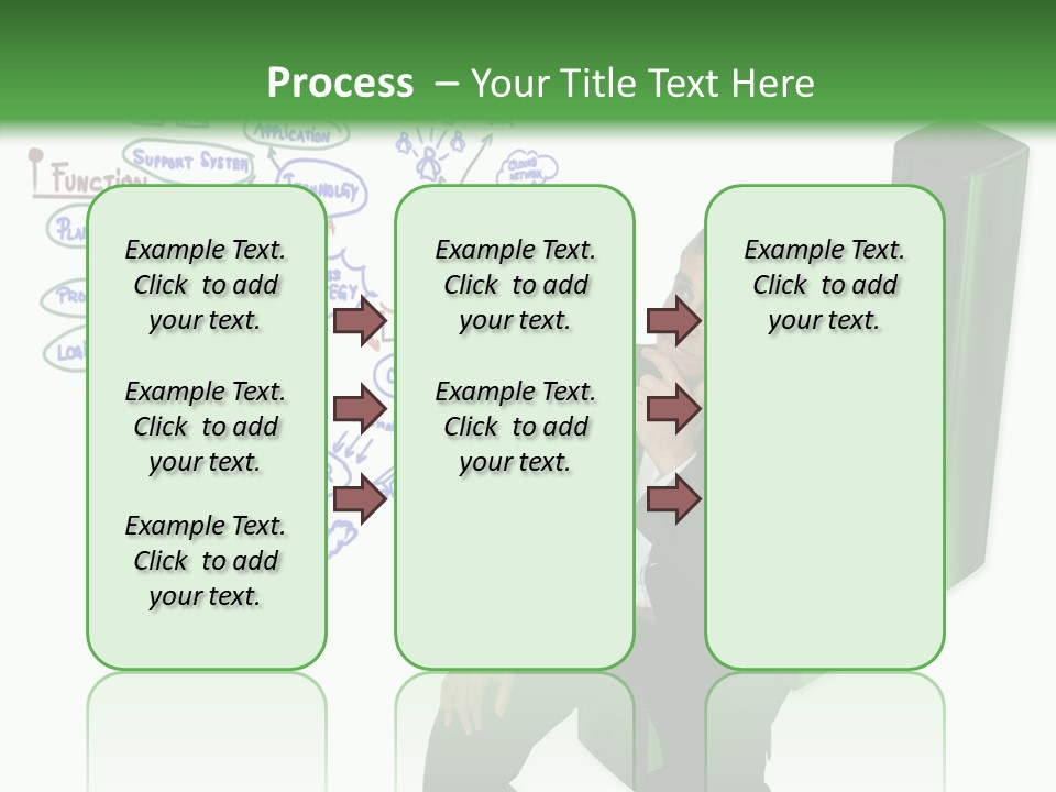 Market Marketing Pie Graph PowerPoint Template