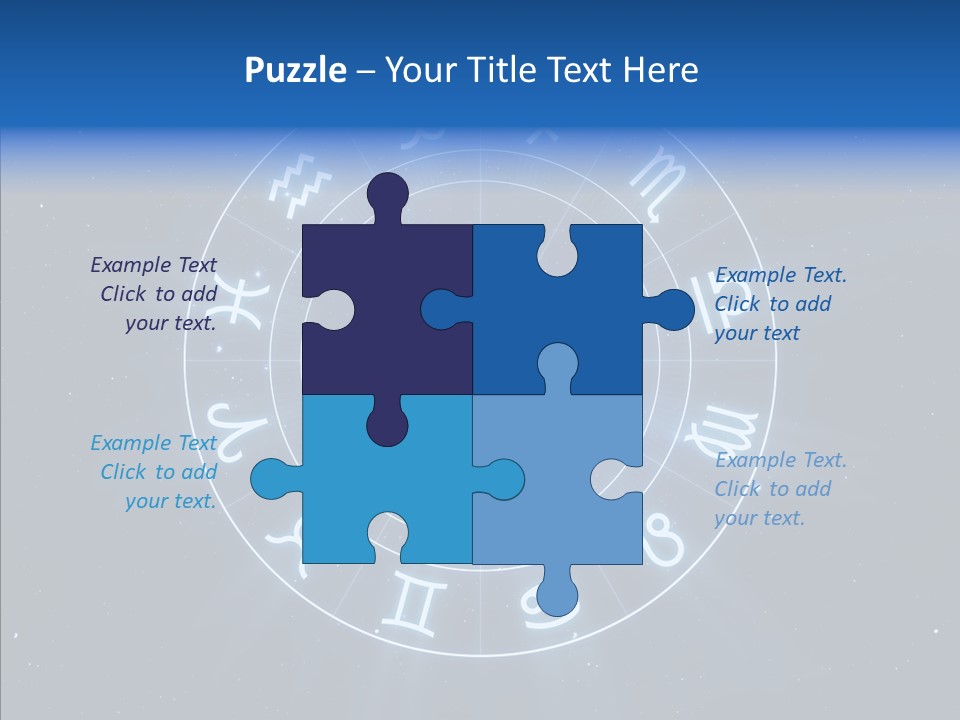 Aries Wheel Icon PowerPoint Template