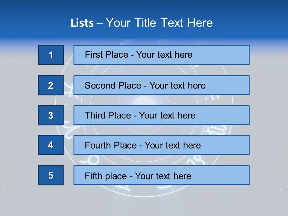 Aries Wheel Icon PowerPoint Template