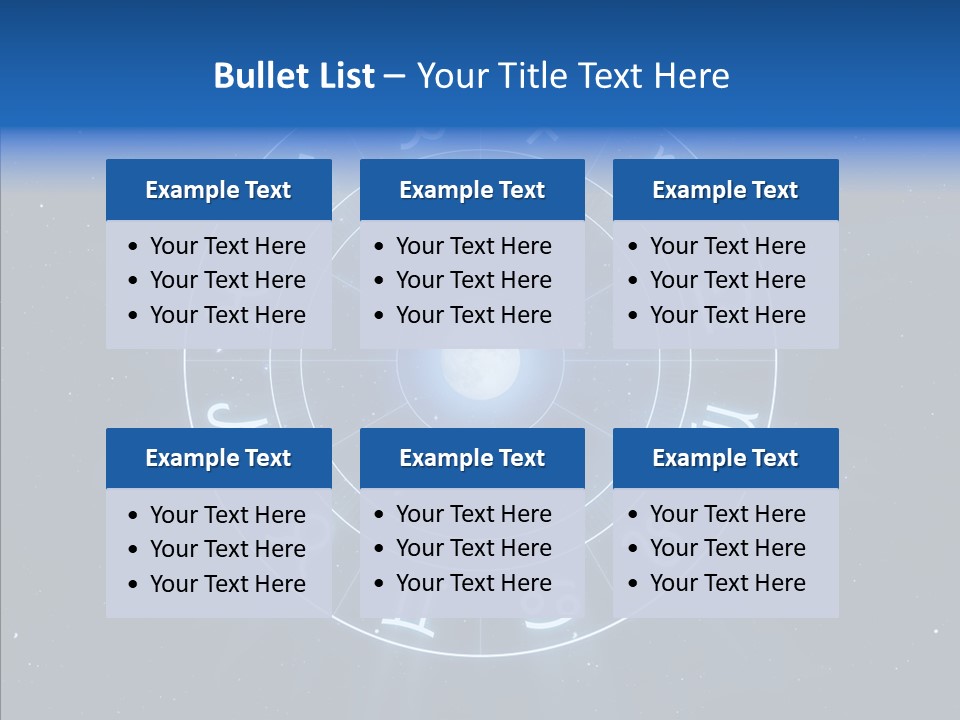 Aries Wheel Icon PowerPoint Template