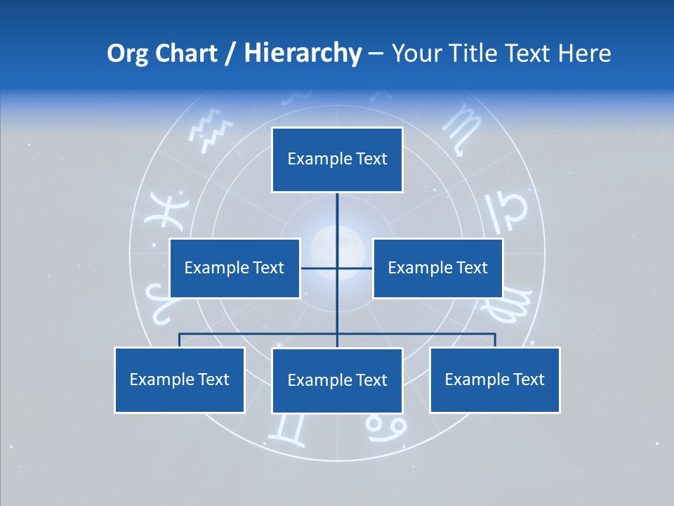Aries Wheel Icon PowerPoint Template