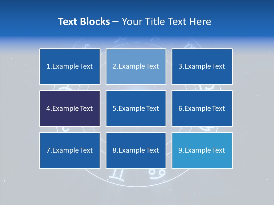 Aries Wheel Icon PowerPoint Template