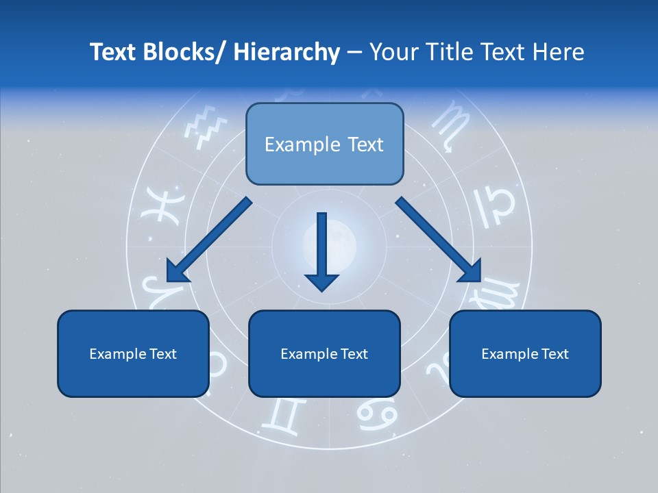 Aries Wheel Icon PowerPoint Template