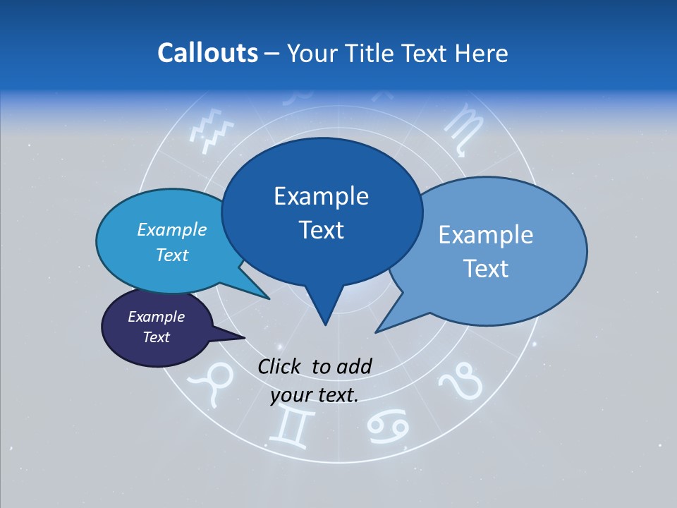 Aries Wheel Icon PowerPoint Template