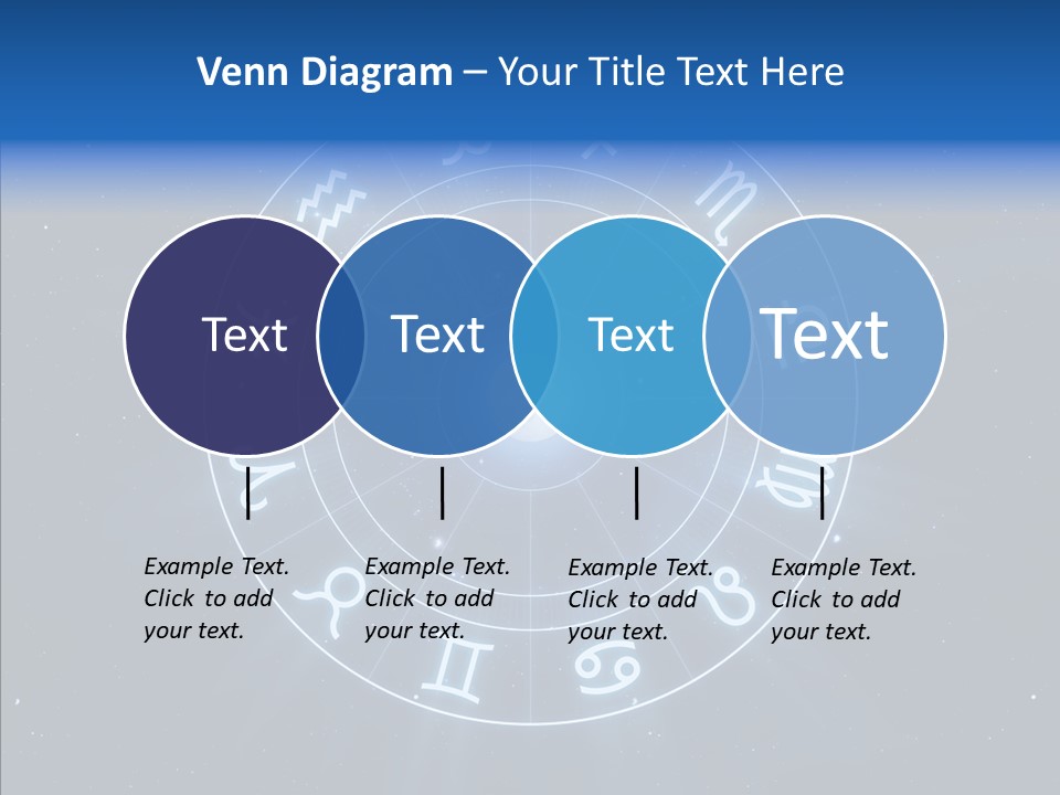 Aries Wheel Icon PowerPoint Template