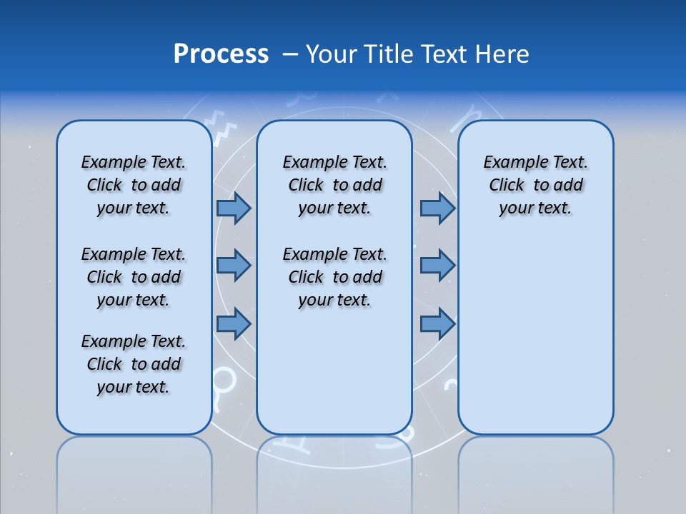 Aries Wheel Icon PowerPoint Template