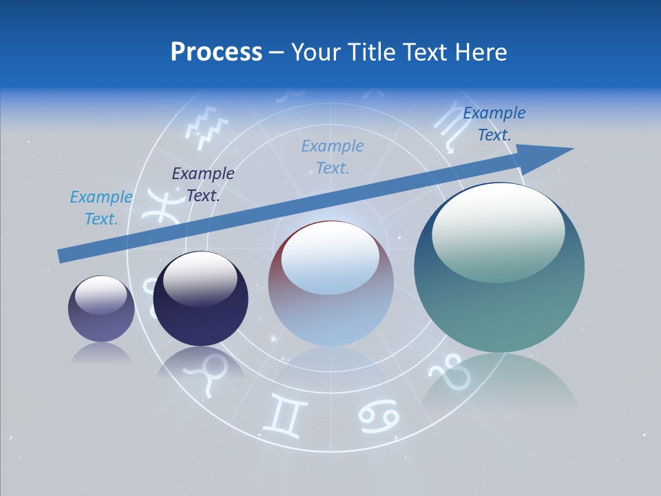 Aries Wheel Icon PowerPoint Template