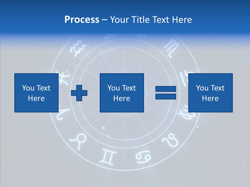 Aries Wheel Icon PowerPoint Template