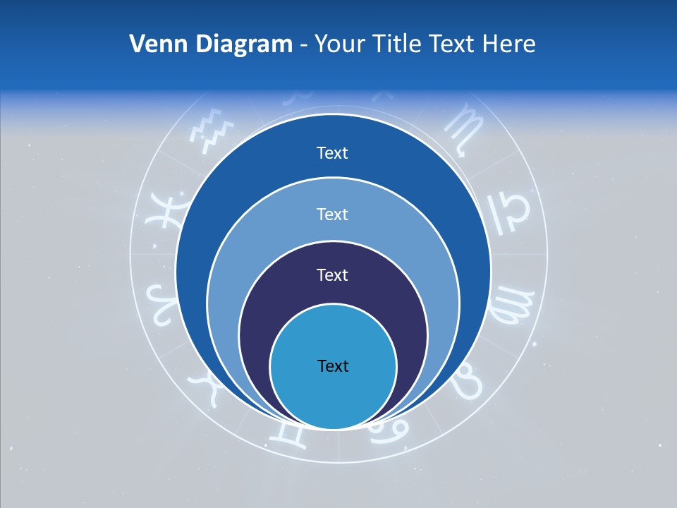 Aries Wheel Icon PowerPoint Template