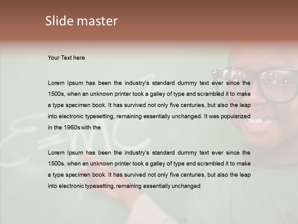 Pupil Physics Funny PowerPoint Template