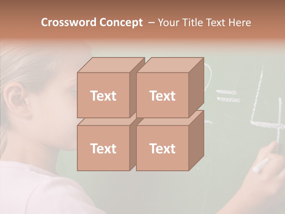 Childhood Happy One Person PowerPoint Template