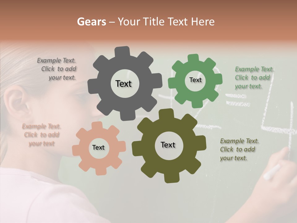 Childhood Happy One Person PowerPoint Template