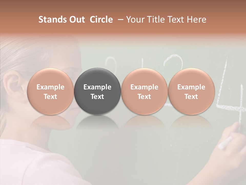 Childhood Happy One Person PowerPoint Template