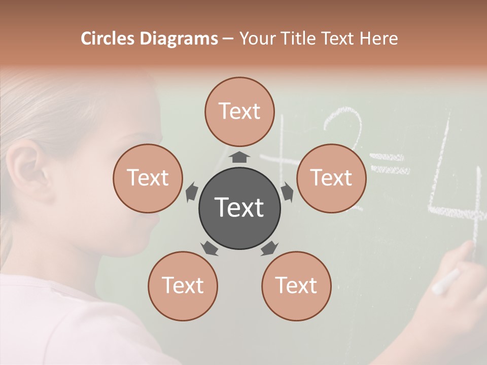 Childhood Happy One Person PowerPoint Template