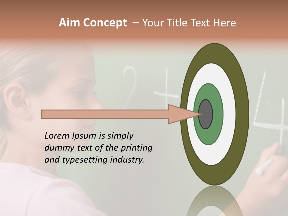 Childhood Happy One Person PowerPoint Template