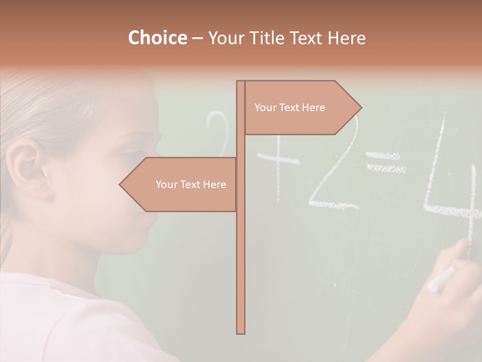 Childhood Happy One Person PowerPoint Template