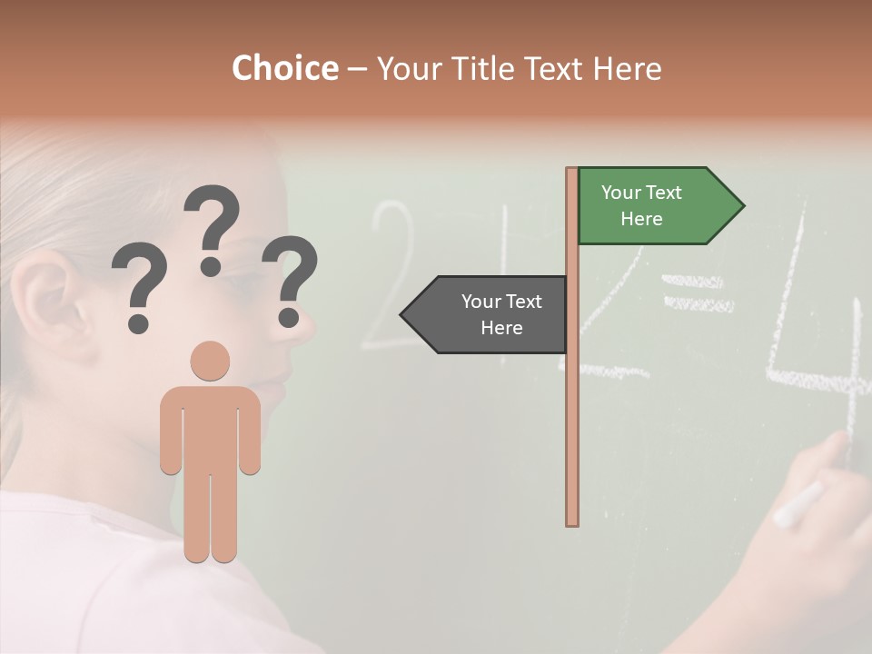 Childhood Happy One Person PowerPoint Template