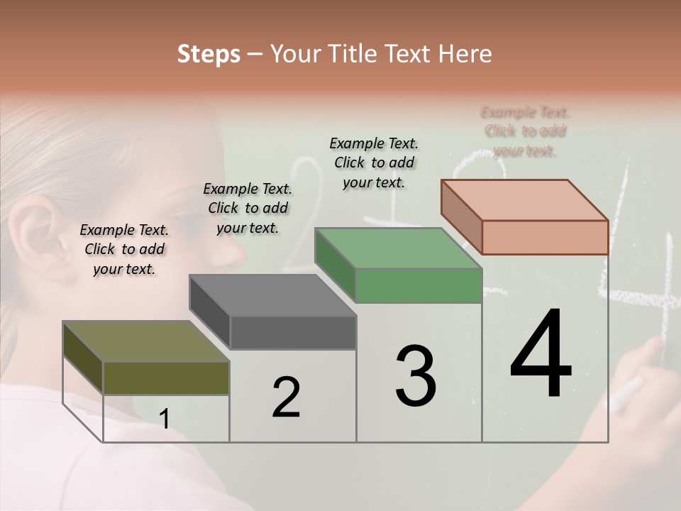Childhood Happy One Person PowerPoint Template