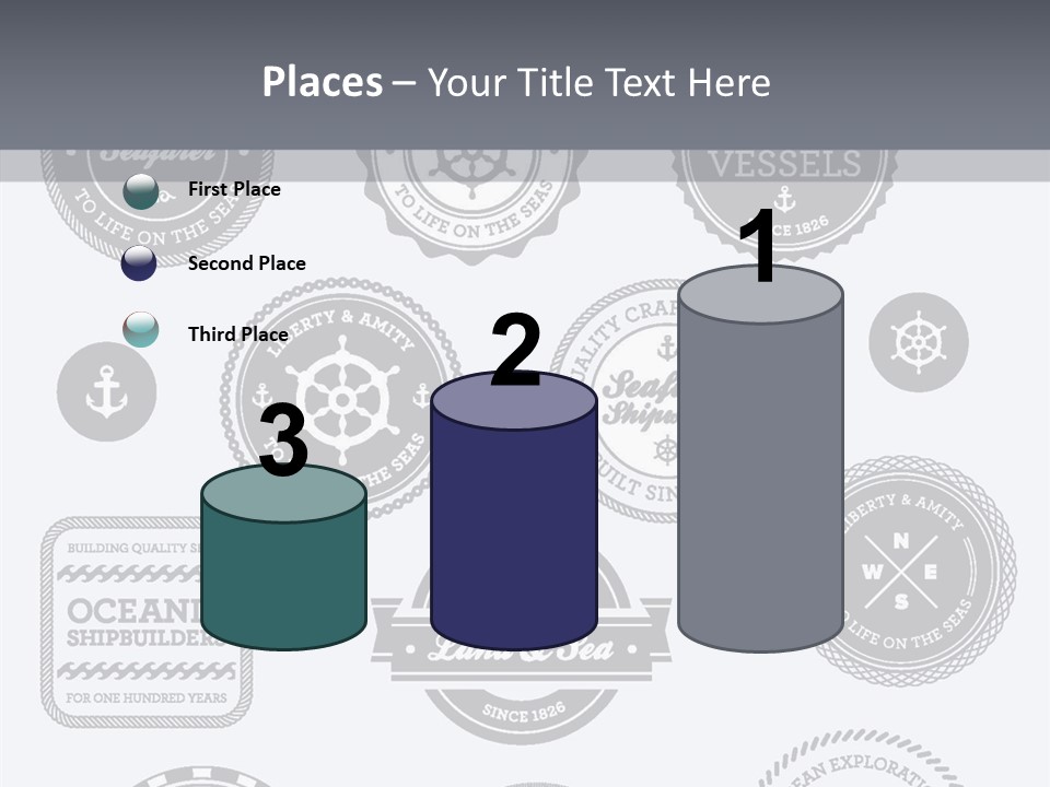 Ocean Quality Symbol PowerPoint Template