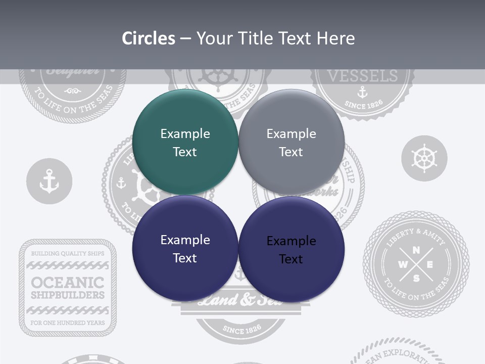 Ocean Quality Symbol PowerPoint Template